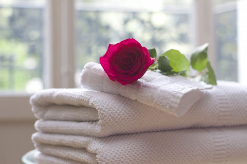 chambre-hote-LA PENNE-min_towel_rose_clean_care_salon_spa_white_bath-731641